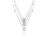 NECKLACE- שרשרת טריפל צורות